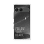 プレミアムスクエアケース［ オリジナル - ドットオーバーレイ - FOLLOW YOUR HEART/B ］