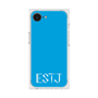 プレミアムスクエアケース［ オリジナル - ESTJ 幹部 - アルファベット - ブルー ］