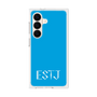 プレミアムスクエアケース［ オリジナル - ESTJ 幹部 - アルファベット - ブルー ］