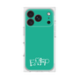 プレミアムスクエアケース［ オリジナル - ENFP 運動家 - アルファベット - グリーン ］