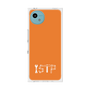 プレミアムスクエアケース［ オリジナル - ISTP 巨匠 - アルファベット - オレンジ ］