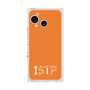 プレミアムスクエアケース［ オリジナル - ISTP 巨匠 - アルファベット - オレンジ ］
