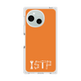 プレミアムスクエアケース［ オリジナル - ISTP 巨匠 - アルファベット - オレンジ ］