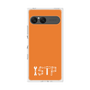 プレミアムスクエアケース［ オリジナル - ISTP 巨匠 - アルファベット - オレンジ ］