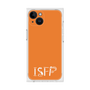 プレミアムスクエアケース［ オリジナル - ISFP 冒険家 - アルファベット - オレンジ ］
