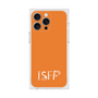 プレミアムスクエアケース［ オリジナル - ISFP 冒険家 - アルファベット - オレンジ ］