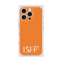 プレミアムスクエアケース［ オリジナル - ISFP 冒険家 - アルファベット - オレンジ ］