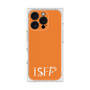 プレミアムスクエアケース［ オリジナル - ISFP 冒険家 - アルファベット - オレンジ ］
