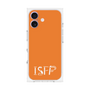 プレミアムスクエアケース［ オリジナル - ISFP 冒険家 - アルファベット - オレンジ ］