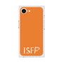 プレミアムスクエアケース［ オリジナル - ISFP 冒険家 - アルファベット - オレンジ ］
