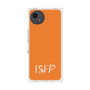 プレミアムスクエアケース［ オリジナル - ISFP 冒険家 - アルファベット - オレンジ ］