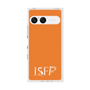 プレミアムスクエアケース［ オリジナル - ISFP 冒険家 - アルファベット - オレンジ ］