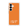 プレミアムスクエアケース［ オリジナル - ISFP 冒険家 - アルファベット - オレンジ ］