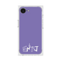 プレミアムスクエアケース［ オリジナル - ENTJ 指揮官 - アルファベット - パープル ］
