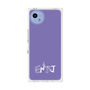 プレミアムスクエアケース［ オリジナル - ENTJ 指揮官 - アルファベット - パープル ］