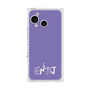 プレミアムスクエアケース［ オリジナル - ENTJ 指揮官 - アルファベット - パープル ］