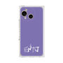 プレミアムスクエアケース［ オリジナル - ENTJ 指揮官 - アルファベット - パープル ］