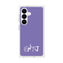 プレミアムスクエアケース［ オリジナル - ENTJ 指揮官 - アルファベット - パープル ］