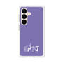 プレミアムスクエアケース［ オリジナル - ENTJ 指揮官 - アルファベット - パープル ］