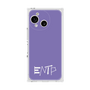 プレミアムスクエアケース［ オリジナル - ENTP 討論者 - アルファベット - パープル ］