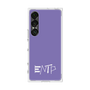 プレミアムスクエアケース［ オリジナル - ENTP 討論者 - アルファベット - パープル ］
