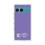 プレミアムスクエアケース［ オリジナル - ENTP 討論者 - アルファベット - パープル ］