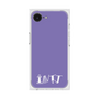 プレミアムスクエアケース［ オリジナル - INTJ 建築家 - アルファベット - パープル ］