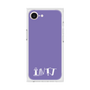 プレミアムスクエアケース［ オリジナル - INTJ 建築家 - アルファベット - パープル ］