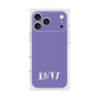 プレミアムスクエアケース［ オリジナル - INTJ 建築家 - アルファベット - パープル ］