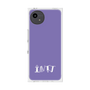 プレミアムスクエアケース［ オリジナル - INTJ 建築家 - アルファベット - パープル ］