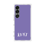 プレミアムスクエアケース［ オリジナル - INTJ 建築家 - アルファベット - パープル ］