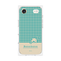 プレミアムスクエアケース［ ぼのぼの - ぼのぼのと千鳥格子 - ターコイズブルー ］