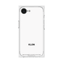 プレミアムスクエアケース［ KLON - ロゴ - ホワイト ］