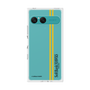 プレミアムスクエアケース［ 福岡ソフトバンクホークス - 縦ストライプ ］