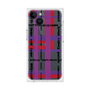プレミアムスクエアケース［ LANVIN en Bleu - Plaid ］
