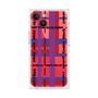 プレミアムスクエアケース［ LANVIN en Bleu - Plaid ］