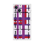 プレミアムスクエアケース［ LANVIN en Bleu - Plaid ］