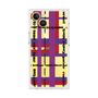 プレミアムスクエアケース［ LANVIN en Bleu - Plaid ］