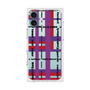 プレミアムスクエアケース［ LANVIN en Bleu - Plaid ］