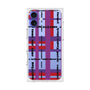 プレミアムスクエアケース［ LANVIN en Bleu - Plaid ］