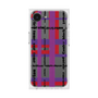 プレミアムスクエアケース［ LANVIN en Bleu - Plaid ］