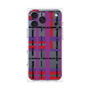 プレミアムスクエアケース［ LANVIN en Bleu - Plaid ］