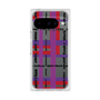 プレミアムスクエアケース［ LANVIN en Bleu - Plaid ］