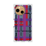 プレミアムスクエアケース［ LANVIN en Bleu - Plaid ］