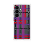 プレミアムスクエアケース［ LANVIN en Bleu - Plaid ］