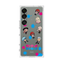 プレミアムスクエアケース［ アンデッドアンラック - ミニキャラ - 総柄 ］