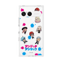 プレミアムスクエアケース［ アンデッドアンラック - ミニキャラ - 総柄 ］