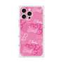 プレミアムスクエアケース［ Barbie - ロゴパターン1 ］
