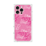 プレミアムスクエアケース［ Barbie - ロゴパターン1 ］