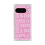 プレミアムスクエアケース［ Barbie - ロゴパターン3 ］
